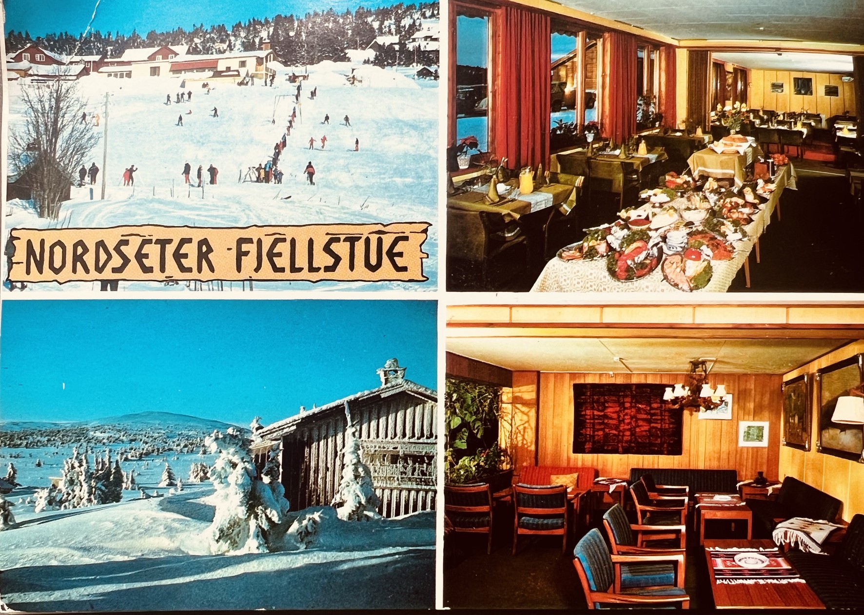 Old brochure from Nordseter Fjellstue