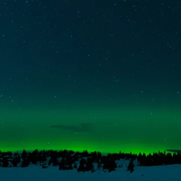Nordlys over Nevelvann