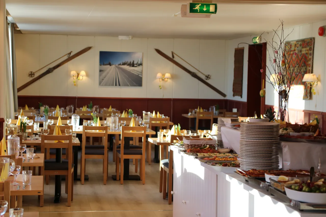 Restauranten på Lillehammer Fjellstue Nordseter