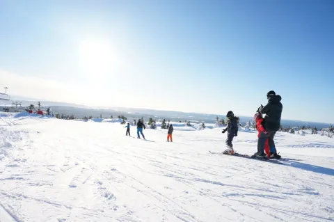 Flotte forhold på Sjusjøen Skisenter