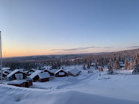 Blåtimen på Nordseter