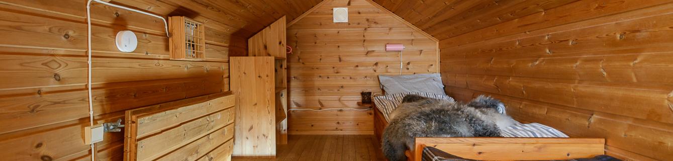 Norwegian wooden cabin